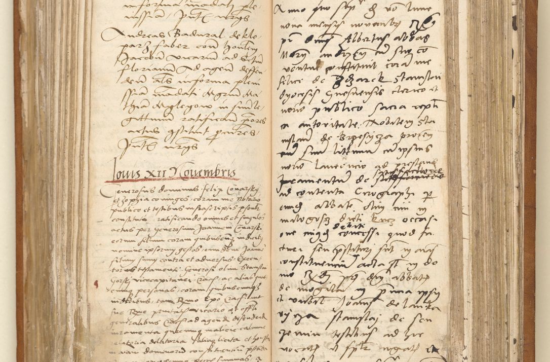 Zdjęcie nr 82 dla obiektu archiwalnego: Ac[ta con]stitutio[num procuratorum] coram [reve]rendo pa[tre domino] Nicola[o Be]dlenski [scho]lastico [vica]rioque i[n spiritua]libus [generali] Cra[coviensi] an[no Domini millesimo quingentesimo vigesimo octavo].