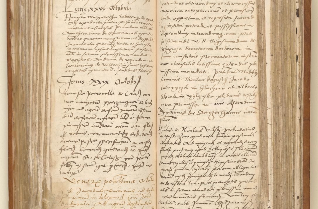 Zdjęcie nr 81 dla obiektu archiwalnego: Ac[ta con]stitutio[num procuratorum] coram [reve]rendo pa[tre domino] Nicola[o Be]dlenski [scho]lastico [vica]rioque i[n spiritua]libus [generali] Cra[coviensi] an[no Domini millesimo quingentesimo vigesimo octavo].