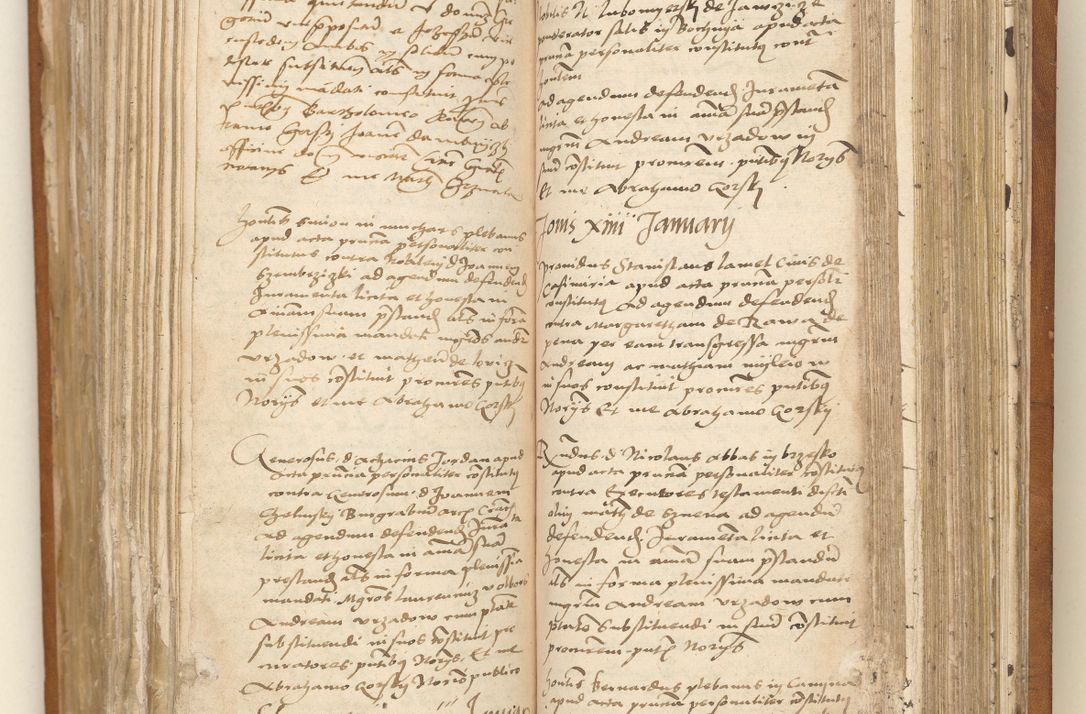 Zdjęcie nr 89 dla obiektu archiwalnego: Ac[ta con]stitutio[num procuratorum] coram [reve]rendo pa[tre domino] Nicola[o Be]dlenski [scho]lastico [vica]rioque i[n spiritua]libus [generali] Cra[coviensi] an[no Domini millesimo quingentesimo vigesimo octavo].