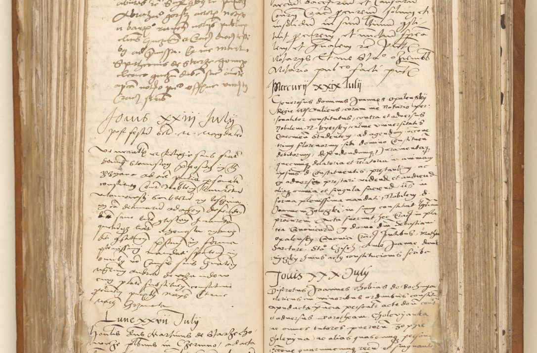 Zdjęcie nr 71 dla obiektu archiwalnego: Ac[ta con]stitutio[num procuratorum] coram [reve]rendo pa[tre domino] Nicola[o Be]dlenski [scho]lastico [vica]rioque i[n spiritua]libus [generali] Cra[coviensi] an[no Domini millesimo quingentesimo vigesimo octavo].