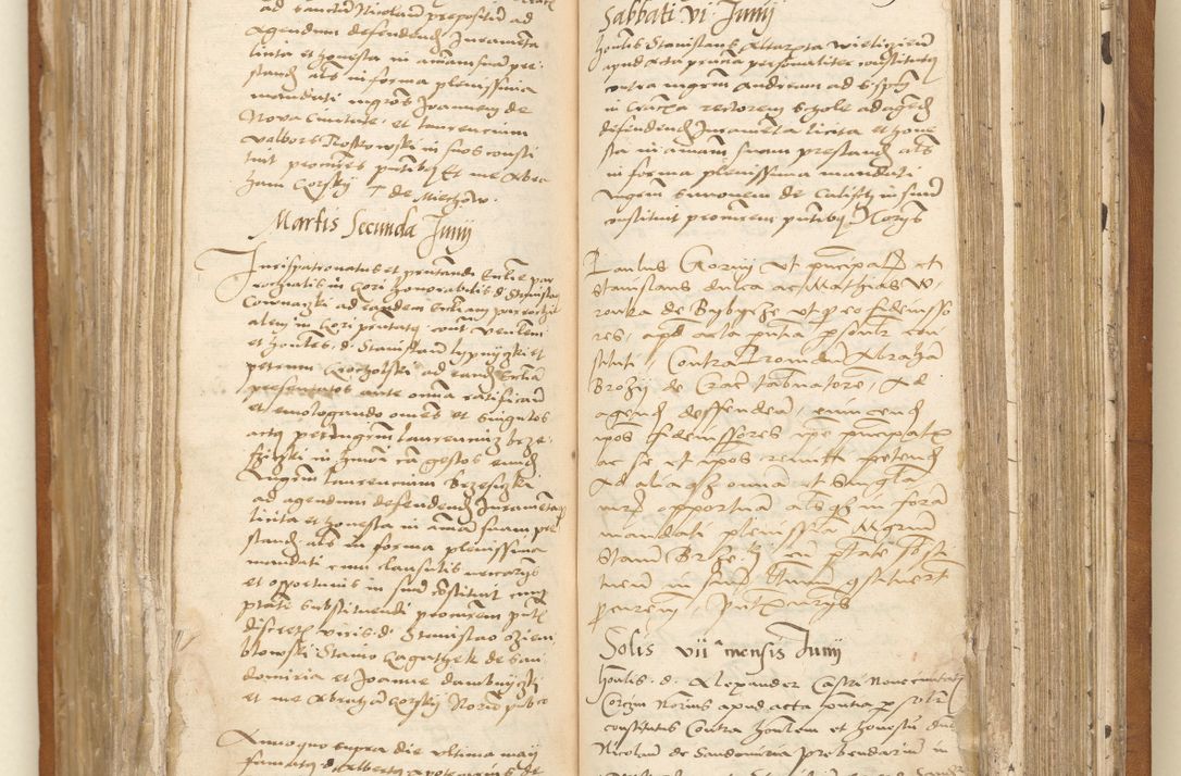Zdjęcie nr 65 dla obiektu archiwalnego: Ac[ta con]stitutio[num procuratorum] coram [reve]rendo pa[tre domino] Nicola[o Be]dlenski [scho]lastico [vica]rioque i[n spiritua]libus [generali] Cra[coviensi] an[no Domini millesimo quingentesimo vigesimo octavo].