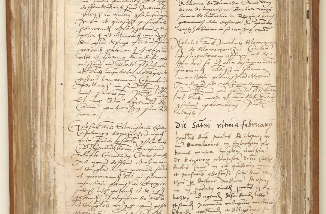 Zdjęcie nr 48 dla obiektu archiwalnego: Ac[ta con]stitutio[num procuratorum] coram [reve]rendo pa[tre domino] Nicola[o Be]dlenski [scho]lastico [vica]rioque i[n spiritua]libus [generali] Cra[coviensi] an[no Domini millesimo quingentesimo vigesimo octavo].