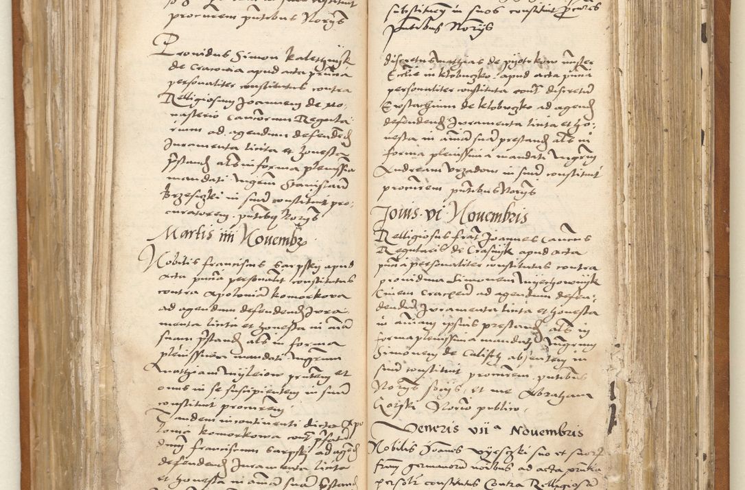 Zdjęcie nr 37 dla obiektu archiwalnego: Ac[ta con]stitutio[num procuratorum] coram [reve]rendo pa[tre domino] Nicola[o Be]dlenski [scho]lastico [vica]rioque i[n spiritua]libus [generali] Cra[coviensi] an[no Domini millesimo quingentesimo vigesimo octavo].