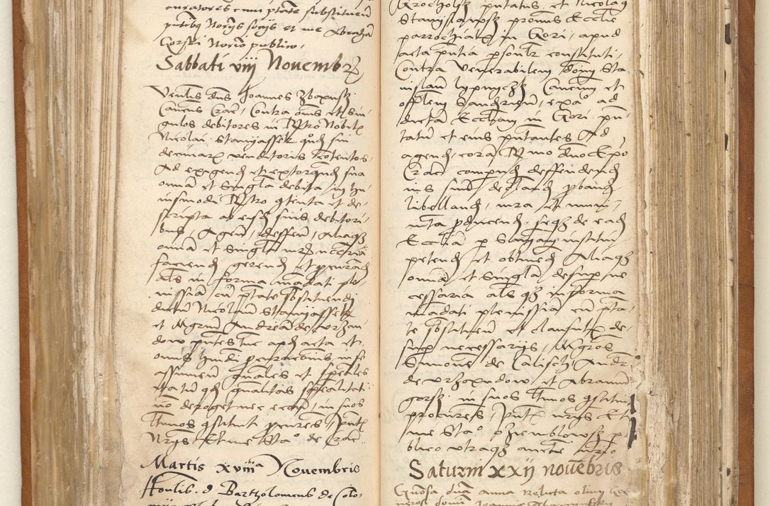 Zdjęcie nr 38 dla obiektu archiwalnego: Ac[ta con]stitutio[num procuratorum] coram [reve]rendo pa[tre domino] Nicola[o Be]dlenski [scho]lastico [vica]rioque i[n spiritua]libus [generali] Cra[coviensi] an[no Domini millesimo quingentesimo vigesimo octavo].