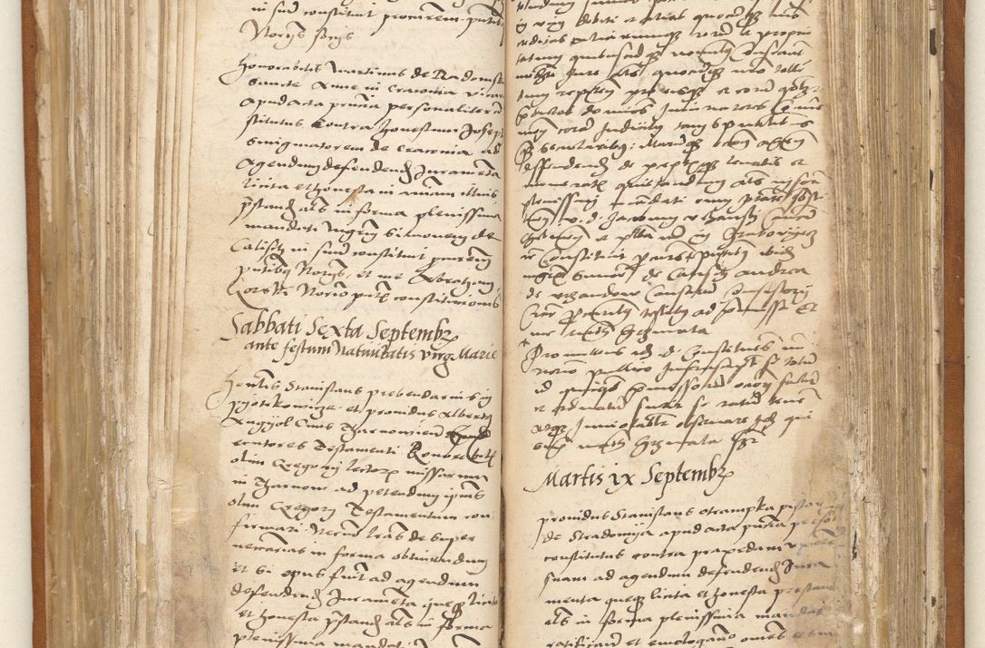 Zdjęcie nr 27 dla obiektu archiwalnego: Ac[ta con]stitutio[num procuratorum] coram [reve]rendo pa[tre domino] Nicola[o Be]dlenski [scho]lastico [vica]rioque i[n spiritua]libus [generali] Cra[coviensi] an[no Domini millesimo quingentesimo vigesimo octavo].