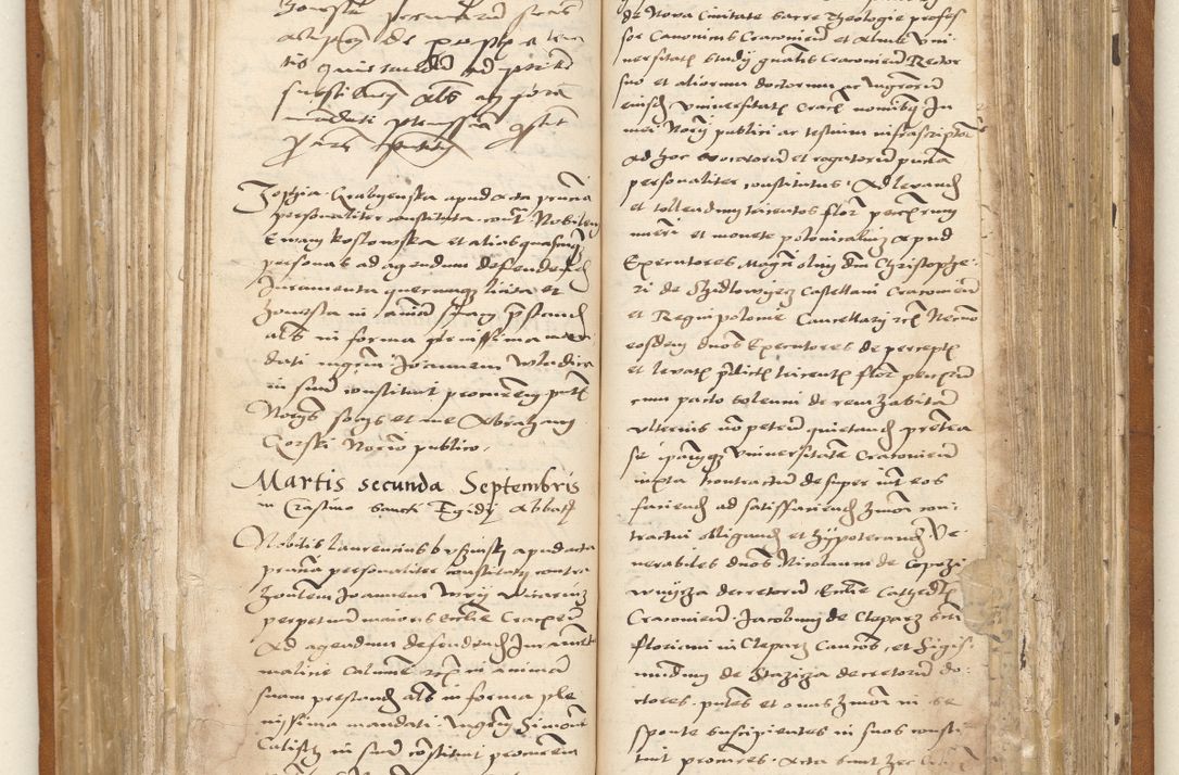Zdjęcie nr 26 dla obiektu archiwalnego: Ac[ta con]stitutio[num procuratorum] coram [reve]rendo pa[tre domino] Nicola[o Be]dlenski [scho]lastico [vica]rioque i[n spiritua]libus [generali] Cra[coviensi] an[no Domini millesimo quingentesimo vigesimo octavo].