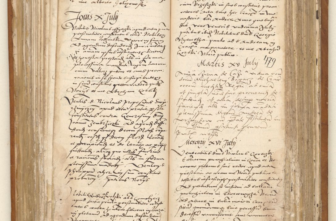 Zdjęcie nr 20 dla obiektu archiwalnego: Ac[ta con]stitutio[num procuratorum] coram [reve]rendo pa[tre domino] Nicola[o Be]dlenski [scho]lastico [vica]rioque i[n spiritua]libus [generali] Cra[coviensi] an[no Domini millesimo quingentesimo vigesimo octavo].