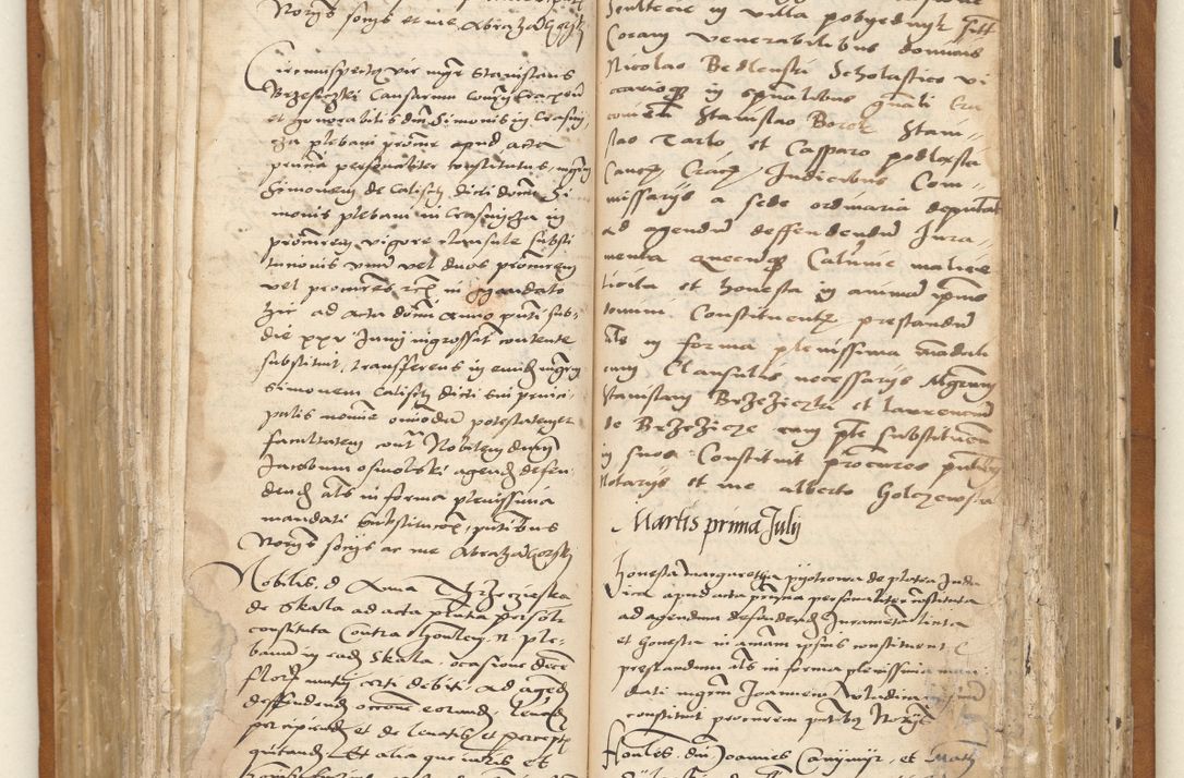 Zdjęcie nr 17 dla obiektu archiwalnego: Ac[ta con]stitutio[num procuratorum] coram [reve]rendo pa[tre domino] Nicola[o Be]dlenski [scho]lastico [vica]rioque i[n spiritua]libus [generali] Cra[coviensi] an[no Domini millesimo quingentesimo vigesimo octavo].