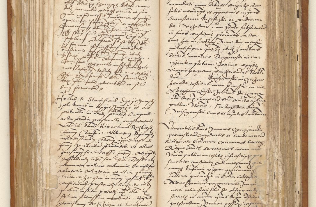 Zdjęcie nr 15 dla obiektu archiwalnego: Ac[ta con]stitutio[num procuratorum] coram [reve]rendo pa[tre domino] Nicola[o Be]dlenski [scho]lastico [vica]rioque i[n spiritua]libus [generali] Cra[coviensi] an[no Domini millesimo quingentesimo vigesimo octavo].