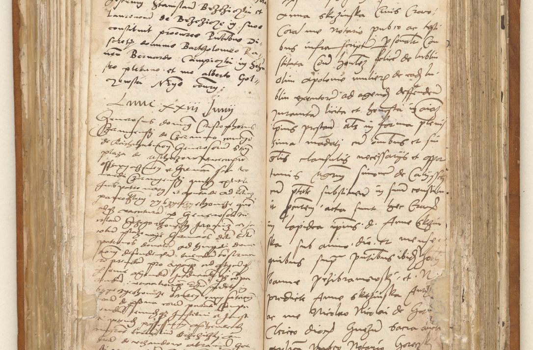 Zdjęcie nr 14 dla obiektu archiwalnego: Ac[ta con]stitutio[num procuratorum] coram [reve]rendo pa[tre domino] Nicola[o Be]dlenski [scho]lastico [vica]rioque i[n spiritua]libus [generali] Cra[coviensi] an[no Domini millesimo quingentesimo vigesimo octavo].