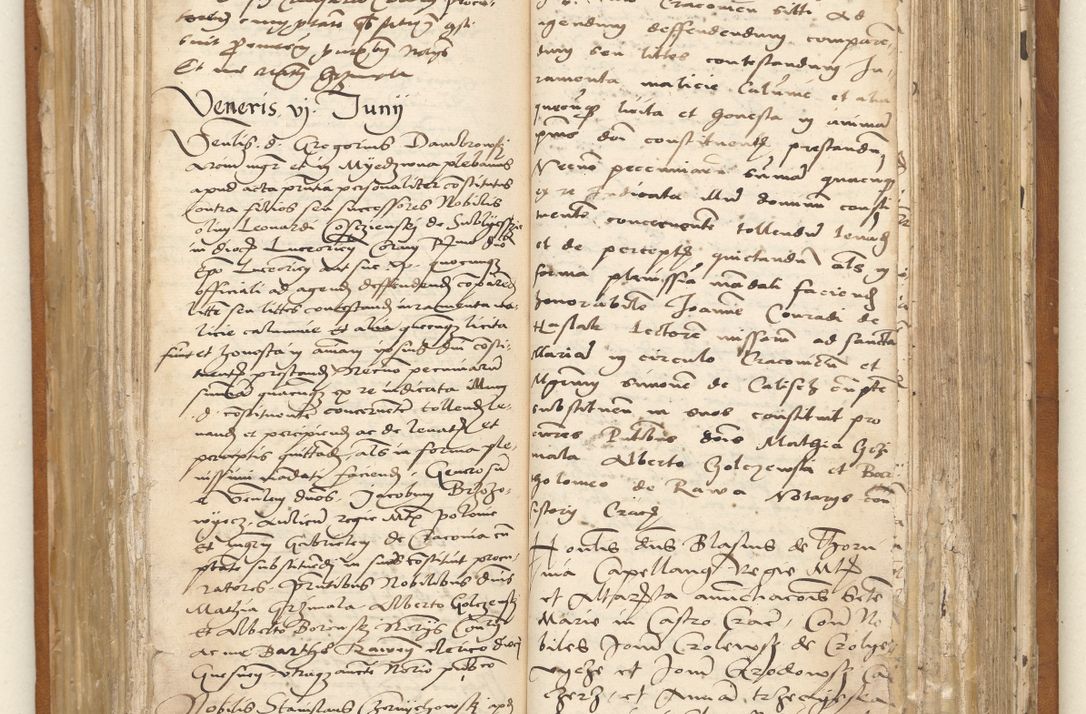 Zdjęcie nr 9 dla obiektu archiwalnego: Ac[ta con]stitutio[num procuratorum] coram [reve]rendo pa[tre domino] Nicola[o Be]dlenski [scho]lastico [vica]rioque i[n spiritua]libus [generali] Cra[coviensi] an[no Domini millesimo quingentesimo vigesimo octavo].