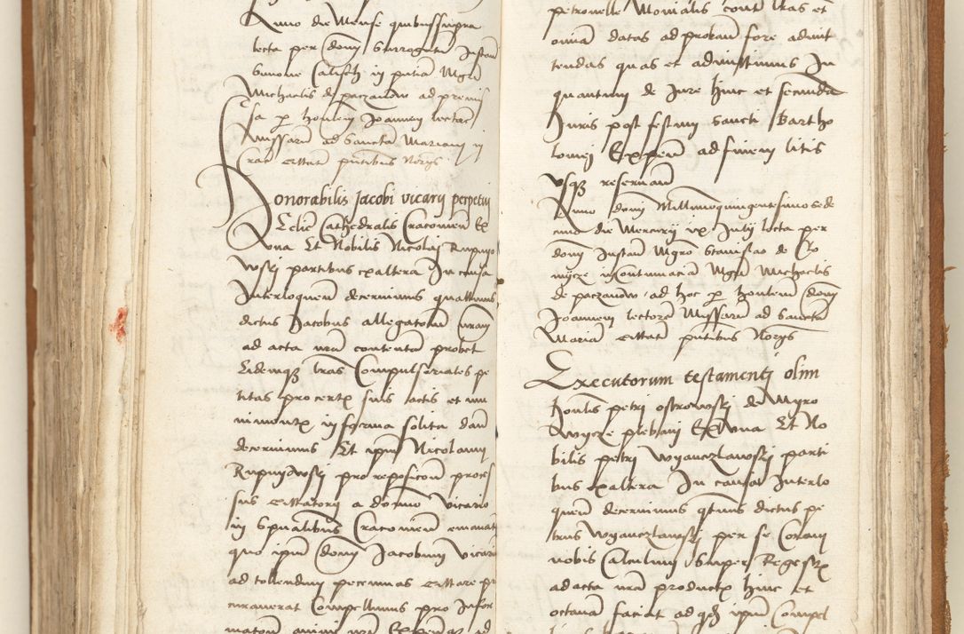 Zdjęcie nr 348 dla obiektu archiwalnego: [Acta sententiarum vicarialia coram Sigismundo de Targowsko]