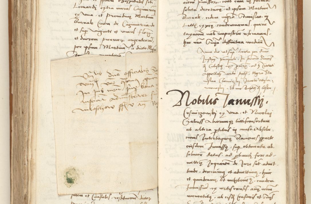 Zdjęcie nr 332 dla obiektu archiwalnego: [Acta sententiarum vicarialia coram Sigismundo de Targowsko]