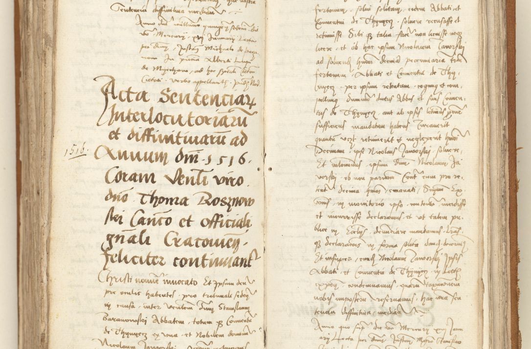 Zdjęcie nr 327 dla obiektu archiwalnego: [Acta sententiarum vicarialia coram Sigismundo de Targowsko]