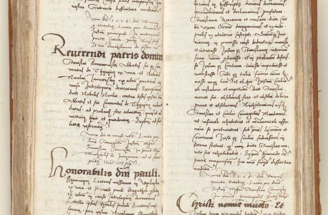 Zdjęcie nr 320 dla obiektu archiwalnego: [Acta sententiarum vicarialia coram Sigismundo de Targowsko]