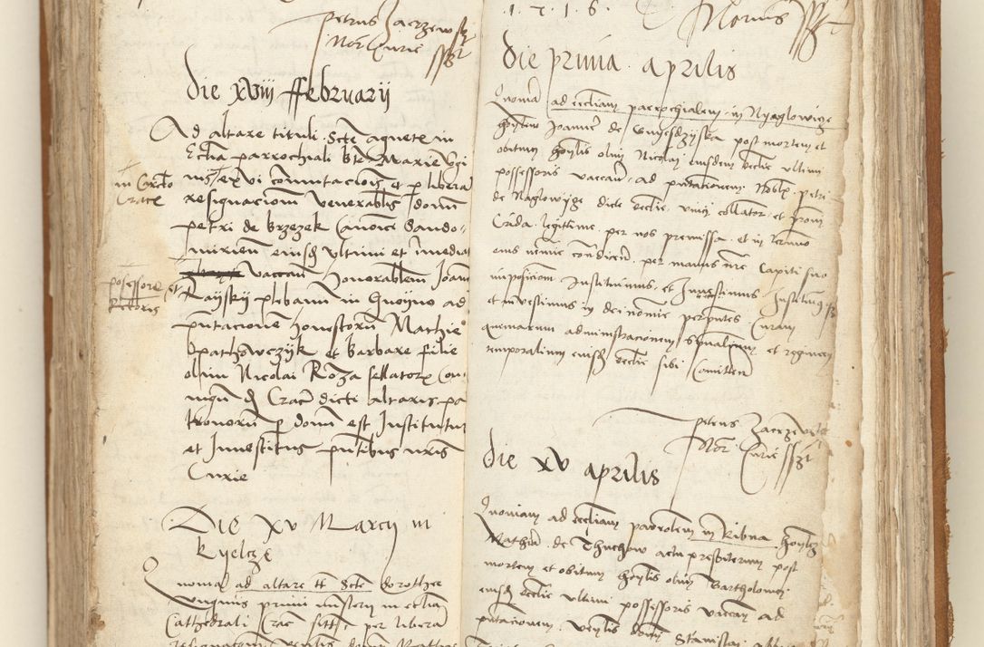 Zdjęcie nr 313 dla obiektu archiwalnego: [Acta sententiarum vicarialia coram Sigismundo de Targowsko]