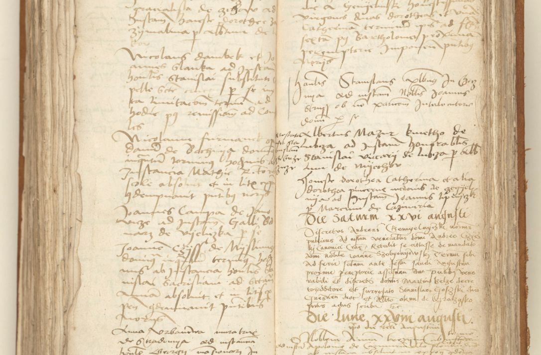 Zdjęcie nr 302 dla obiektu archiwalnego: [Acta sententiarum vicarialia coram Sigismundo de Targowsko]