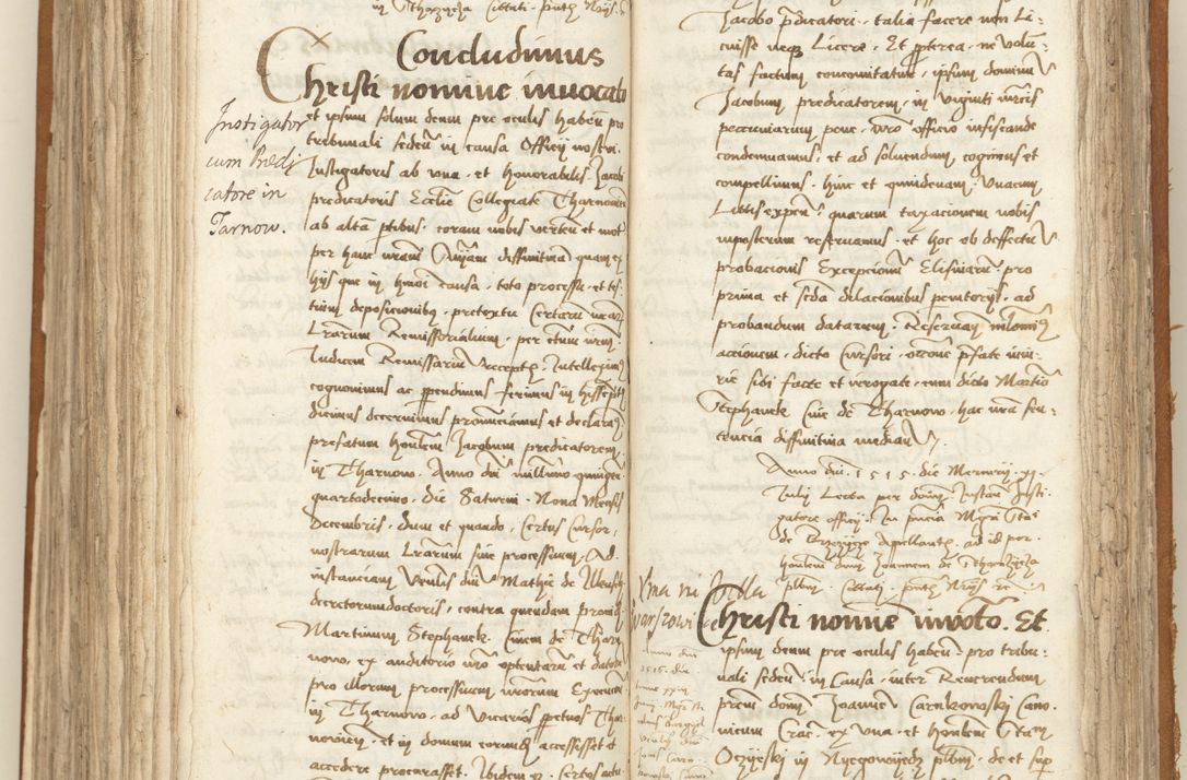 Zdjęcie nr 278 dla obiektu archiwalnego: [Acta sententiarum vicarialia coram Sigismundo de Targowsko]