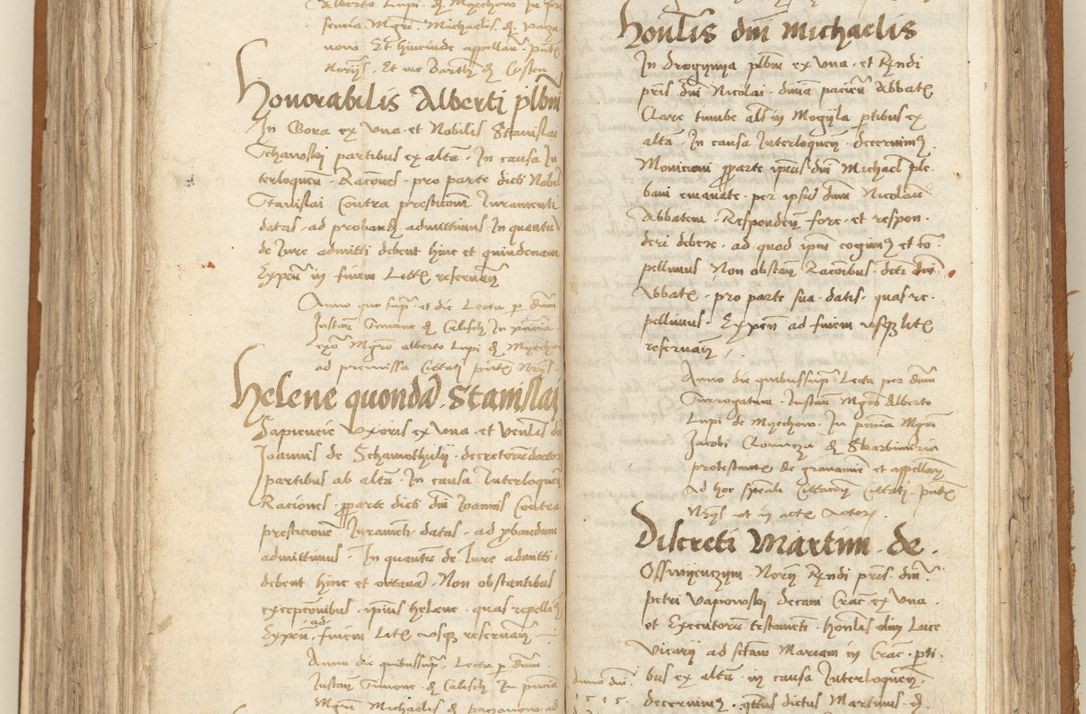 Zdjęcie nr 256 dla obiektu archiwalnego: [Acta sententiarum vicarialia coram Sigismundo de Targowsko]