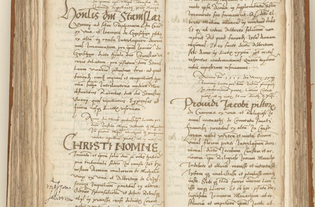 Zdjęcie nr 250 dla obiektu archiwalnego: [Acta sententiarum vicarialia coram Sigismundo de Targowsko]