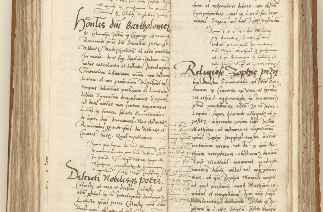 Zdjęcie nr 243 dla obiektu archiwalnego: [Acta sententiarum vicarialia coram Sigismundo de Targowsko]