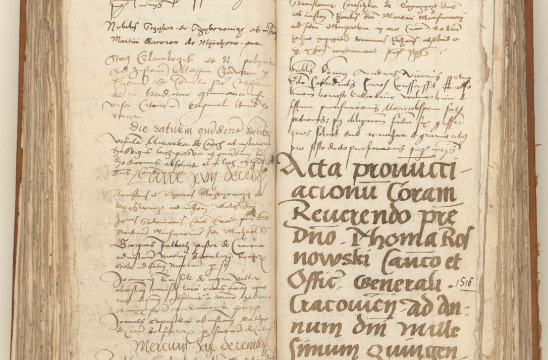 Zdjęcie nr 195 dla obiektu archiwalnego: [Acta sententiarum vicarialia coram Sigismundo de Targowsko]