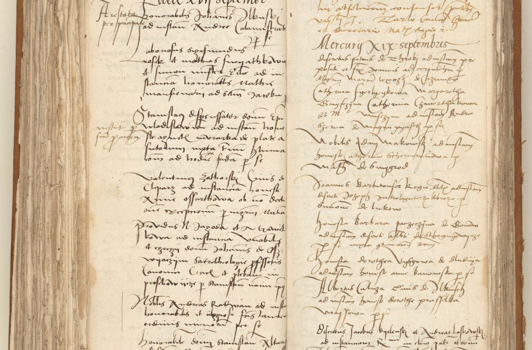 Zdjęcie nr 182 dla obiektu archiwalnego: [Acta sententiarum vicarialia coram Sigismundo de Targowsko]