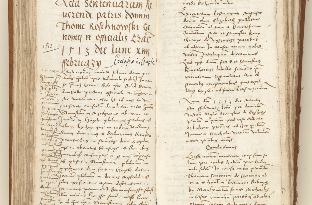 Zdjęcie nr 66 dla obiektu archiwalnego: [Acta sententiarum vicarialia coram Sigismundo de Targowsko]