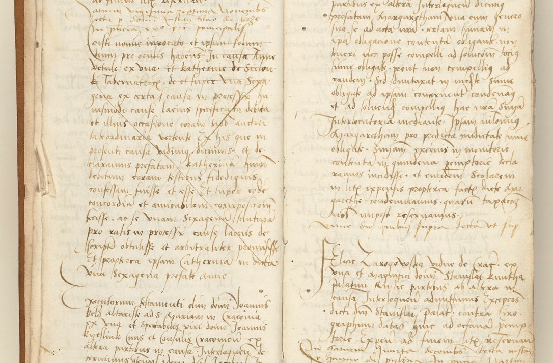 Zdjęcie nr 8 dla obiektu archiwalnego: [Acta sententiarum vicarialia coram Sigismundo de Targowsko]