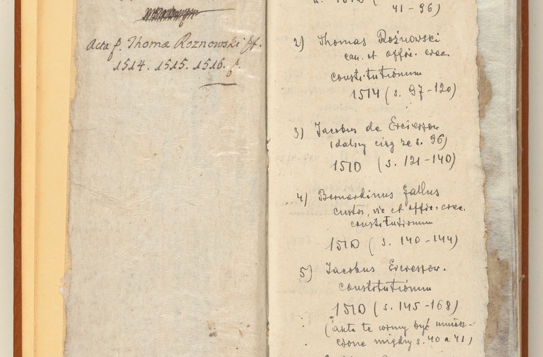 Zdjęcie nr 5 dla obiektu archiwalnego: [Acta constitutionum procuratorum officialia coram Jacobo de Ercieschow]