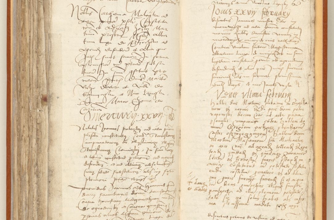 Zdjęcie nr 240 dla obiektu archiwalnego: [Acta constitutionum procuratorum officialia coram Jacobo de Ercieschow]