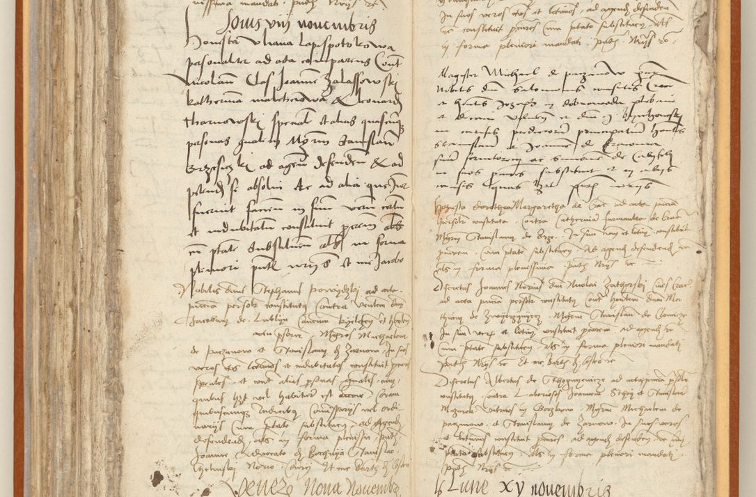 Zdjęcie nr 230 dla obiektu archiwalnego: [Acta constitutionum procuratorum officialia coram Jacobo de Ercieschow]
