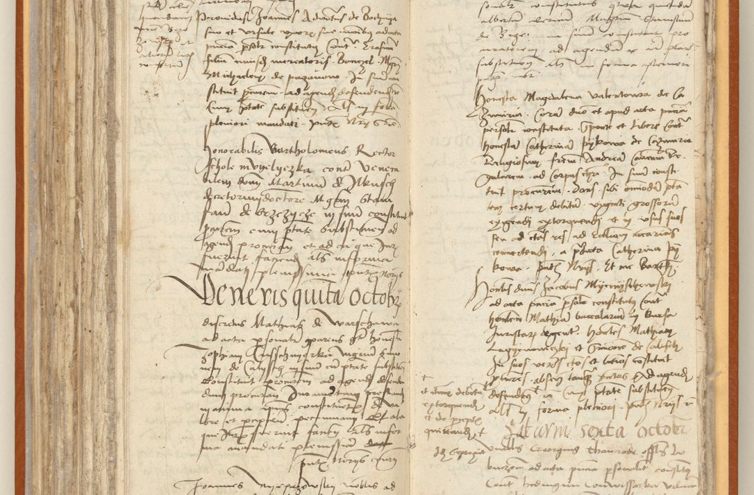 Zdjęcie nr 223 dla obiektu archiwalnego: [Acta constitutionum procuratorum officialia coram Jacobo de Ercieschow]