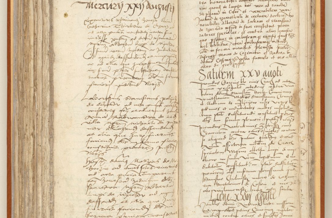 Zdjęcie nr 215 dla obiektu archiwalnego: [Acta constitutionum procuratorum officialia coram Jacobo de Ercieschow]