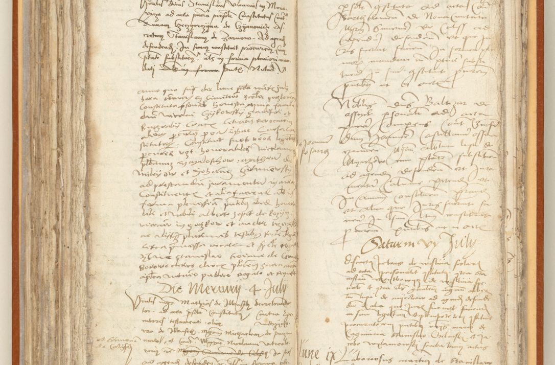 Zdjęcie nr 210 dla obiektu archiwalnego: [Acta constitutionum procuratorum officialia coram Jacobo de Ercieschow]