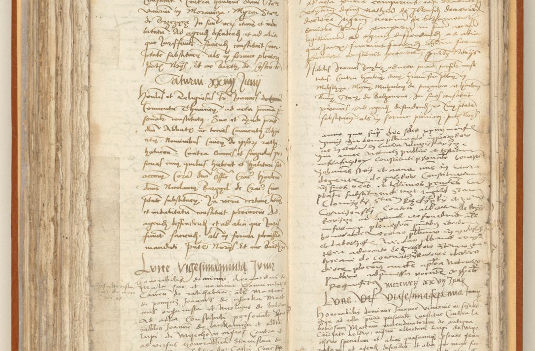 Zdjęcie nr 209 dla obiektu archiwalnego: [Acta constitutionum procuratorum officialia coram Jacobo de Ercieschow]