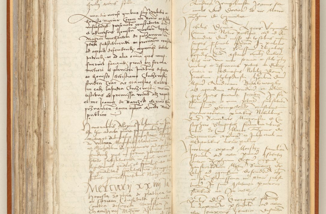 Zdjęcie nr 182 dla obiektu archiwalnego: [Acta constitutionum procuratorum officialia coram Jacobo de Ercieschow]