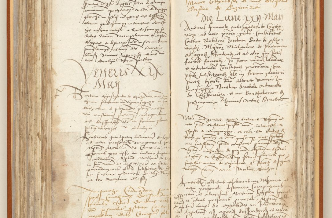 Zdjęcie nr 161 dla obiektu archiwalnego: [Acta constitutionum procuratorum officialia coram Jacobo de Ercieschow]