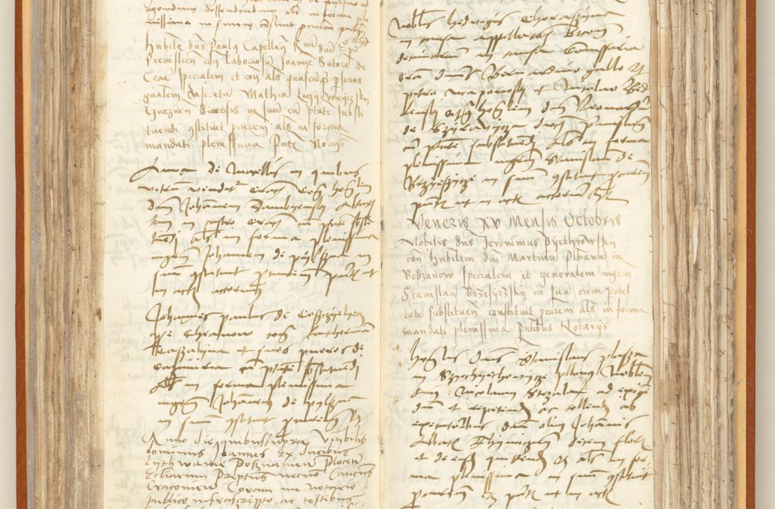 Zdjęcie nr 126 dla obiektu archiwalnego: [Acta constitutionum procuratorum officialia coram Jacobo de Ercieschow]