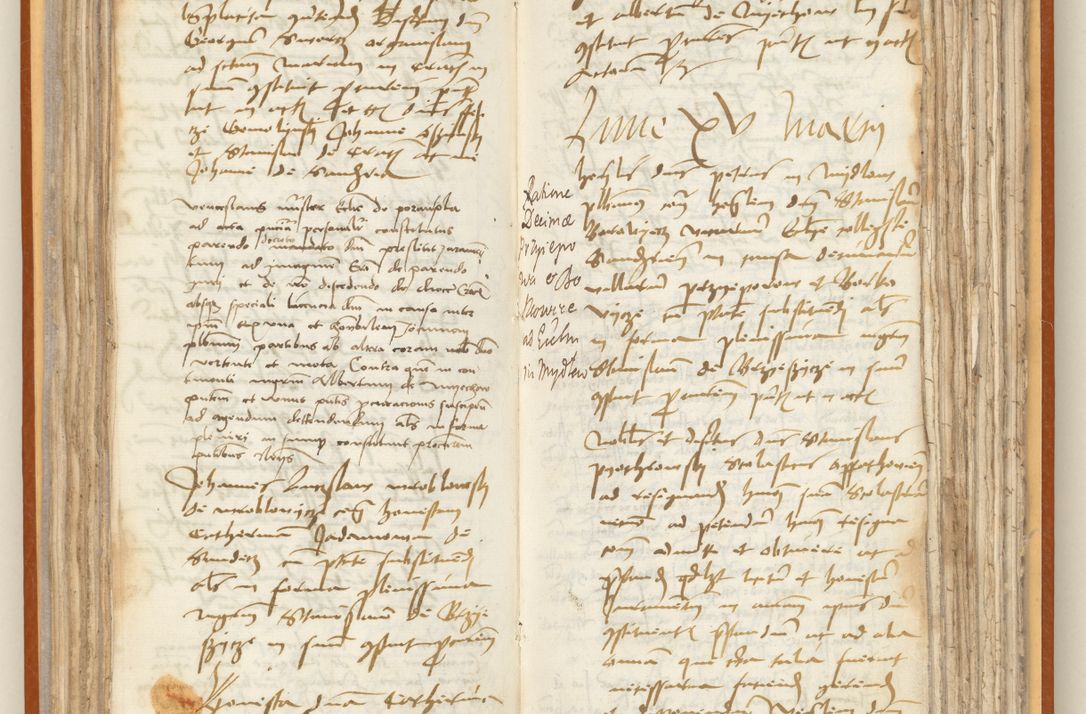 Zdjęcie nr 97 dla obiektu archiwalnego: [Acta constitutionum procuratorum officialia coram Jacobo de Ercieschow]