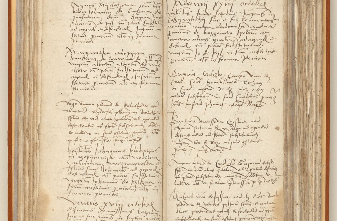 Zdjęcie nr 79 dla obiektu archiwalnego: [Acta constitutionum procuratorum officialia coram Jacobo de Ercieschow]