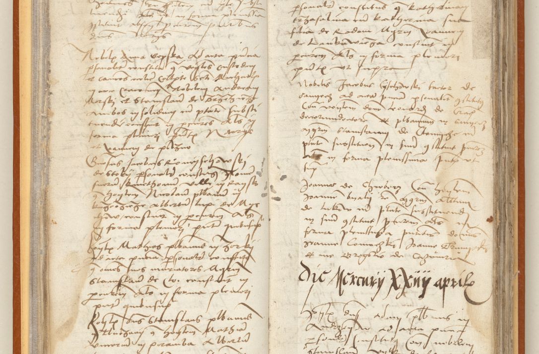 Zdjęcie nr 39 dla obiektu archiwalnego: [Acta constitutionum procuratorum officialia coram Jacobo de Ercieschow]