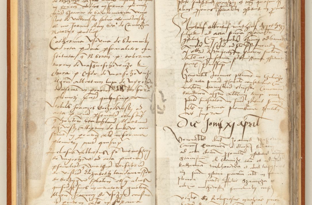 Zdjęcie nr 36 dla obiektu archiwalnego: [Acta constitutionum procuratorum officialia coram Jacobo de Ercieschow]