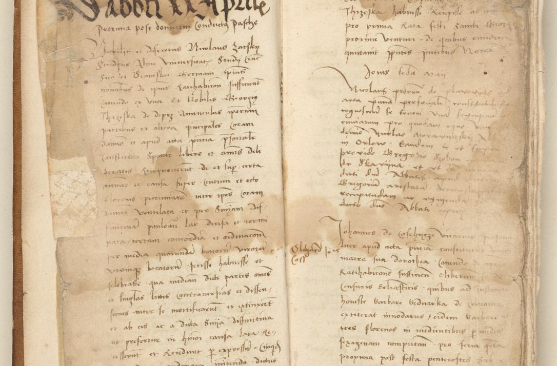 Zdjęcie nr 6 dla obiektu archiwalnego: [Acta] obligation[um] coram reverendo p[atre] domino Johanne de Starzechouicze decretor[um] doctore, scolastico Visl[i]ciensi, canonico et in spirituali[bus] vicario generali Crac[oviensi] ad annum Domini m[ille]simum quingentesimum [quartum], indicione septim[a], [pon]tificatus sancti[ssimi in] Christo patris [domini nostri] domini Julii divina pro[vi]dencia pape secundi, anno primo feliciter i[nci]piunt.