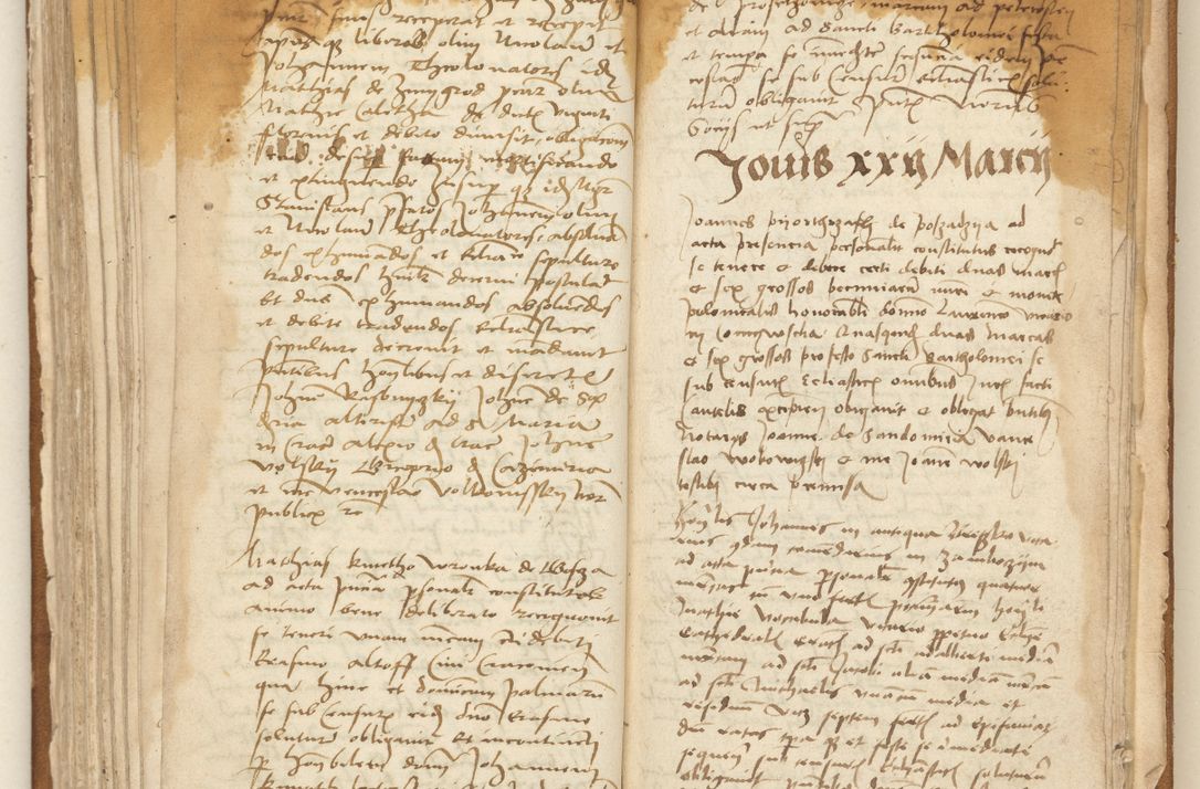 Zdjęcie nr 175 dla obiektu archiwalnego: [Acta] obligation[um] coram reverendo p[atre] domino Johanne de Starzechouicze decretor[um] doctore, scolastico Visl[i]ciensi, canonico et in spirituali[bus] vicario generali Crac[oviensi] ad annum Domini m[ille]simum quingentesimum [quartum], indicione septim[a], [pon]tificatus sancti[ssimi in] Christo patris [domini nostri] domini Julii divina pro[vi]dencia pape secundi, anno primo feliciter i[nci]piunt.