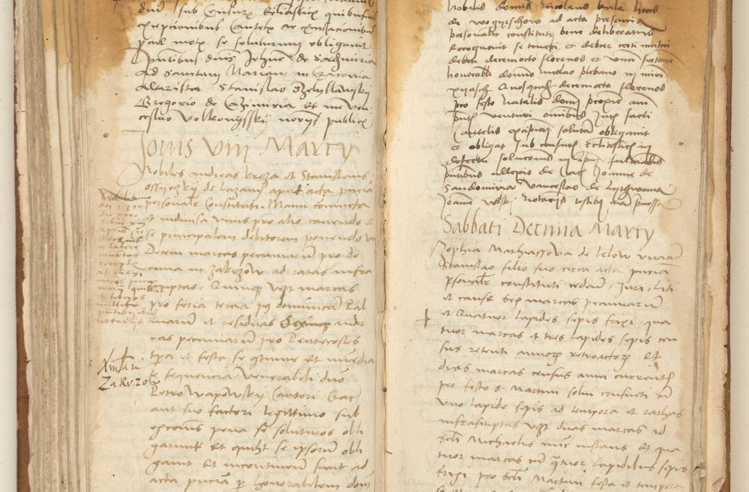 Zdjęcie nr 173 dla obiektu archiwalnego: [Acta] obligation[um] coram reverendo p[atre] domino Johanne de Starzechouicze decretor[um] doctore, scolastico Visl[i]ciensi, canonico et in spirituali[bus] vicario generali Crac[oviensi] ad annum Domini m[ille]simum quingentesimum [quartum], indicione septim[a], [pon]tificatus sancti[ssimi in] Christo patris [domini nostri] domini Julii divina pro[vi]dencia pape secundi, anno primo feliciter i[nci]piunt.