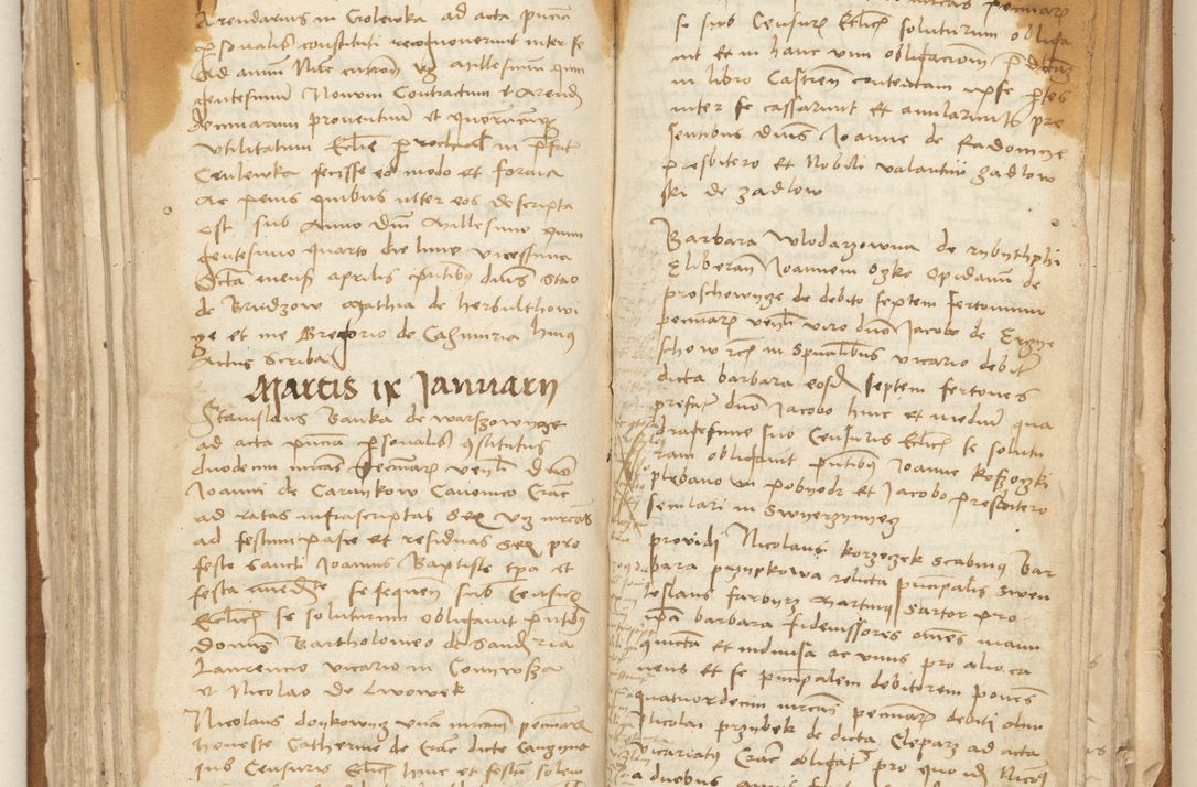 Zdjęcie nr 167 dla obiektu archiwalnego: [Acta] obligation[um] coram reverendo p[atre] domino Johanne de Starzechouicze decretor[um] doctore, scolastico Visl[i]ciensi, canonico et in spirituali[bus] vicario generali Crac[oviensi] ad annum Domini m[ille]simum quingentesimum [quartum], indicione septim[a], [pon]tificatus sancti[ssimi in] Christo patris [domini nostri] domini Julii divina pro[vi]dencia pape secundi, anno primo feliciter i[nci]piunt.