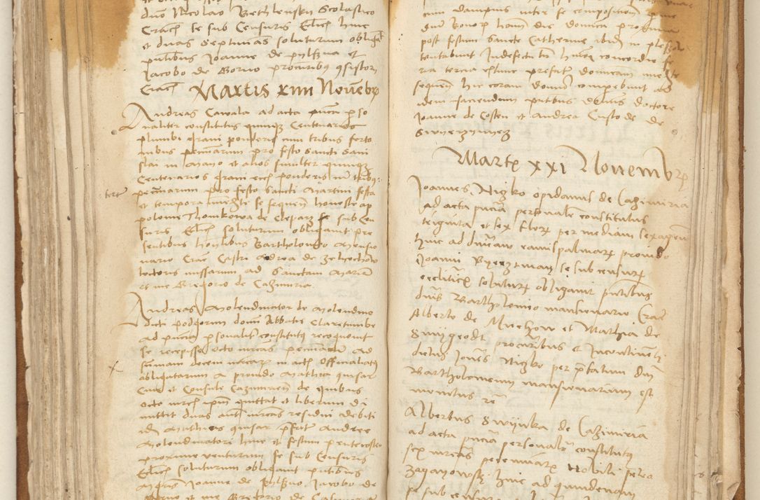 Zdjęcie nr 164 dla obiektu archiwalnego: [Acta] obligation[um] coram reverendo p[atre] domino Johanne de Starzechouicze decretor[um] doctore, scolastico Visl[i]ciensi, canonico et in spirituali[bus] vicario generali Crac[oviensi] ad annum Domini m[ille]simum quingentesimum [quartum], indicione septim[a], [pon]tificatus sancti[ssimi in] Christo patris [domini nostri] domini Julii divina pro[vi]dencia pape secundi, anno primo feliciter i[nci]piunt.