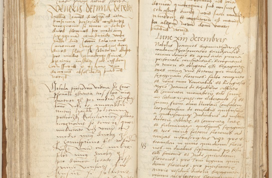 Zdjęcie nr 142 dla obiektu archiwalnego: [Acta] obligation[um] coram reverendo p[atre] domino Johanne de Starzechouicze decretor[um] doctore, scolastico Visl[i]ciensi, canonico et in spirituali[bus] vicario generali Crac[oviensi] ad annum Domini m[ille]simum quingentesimum [quartum], indicione septim[a], [pon]tificatus sancti[ssimi in] Christo patris [domini nostri] domini Julii divina pro[vi]dencia pape secundi, anno primo feliciter i[nci]piunt.