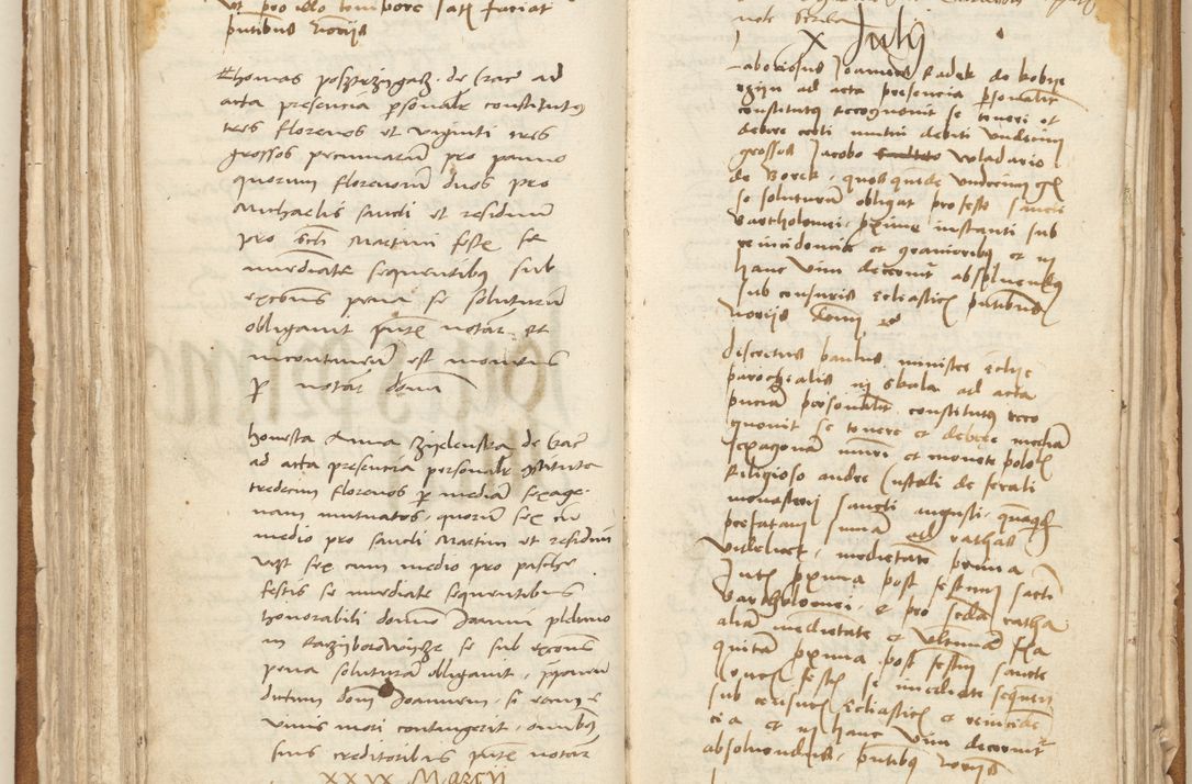 Zdjęcie nr 129 dla obiektu archiwalnego: [Acta] obligation[um] coram reverendo p[atre] domino Johanne de Starzechouicze decretor[um] doctore, scolastico Visl[i]ciensi, canonico et in spirituali[bus] vicario generali Crac[oviensi] ad annum Domini m[ille]simum quingentesimum [quartum], indicione septim[a], [pon]tificatus sancti[ssimi in] Christo patris [domini nostri] domini Julii divina pro[vi]dencia pape secundi, anno primo feliciter i[nci]piunt.